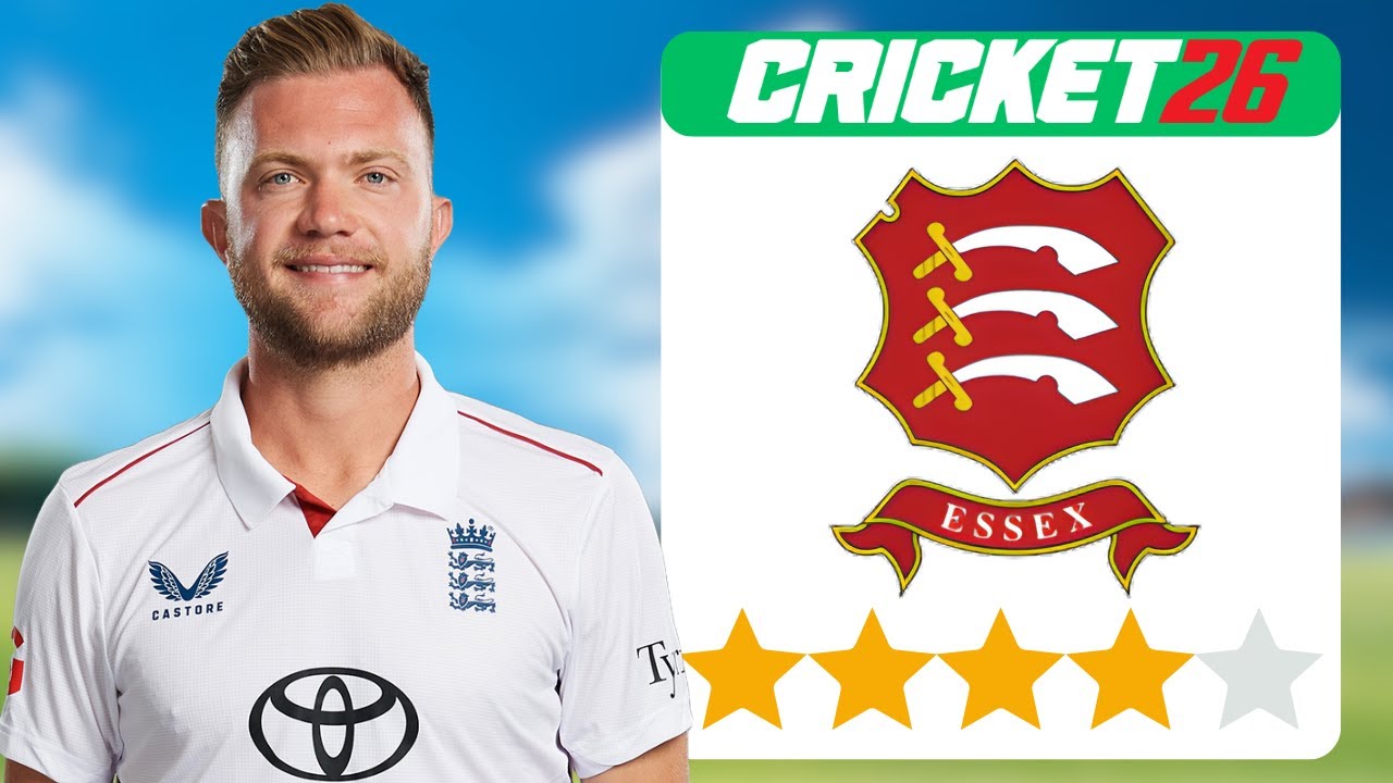 Cricket 26 &ndash; Rebuilding ESSEX! 🔥 New Game, New Era | Management Mode