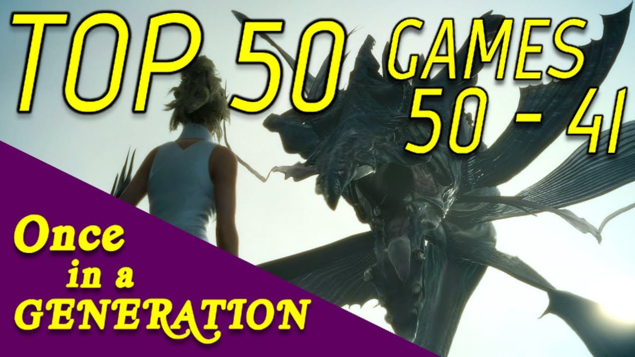 Top 50 Games of the 8th Console Generation: #50-41