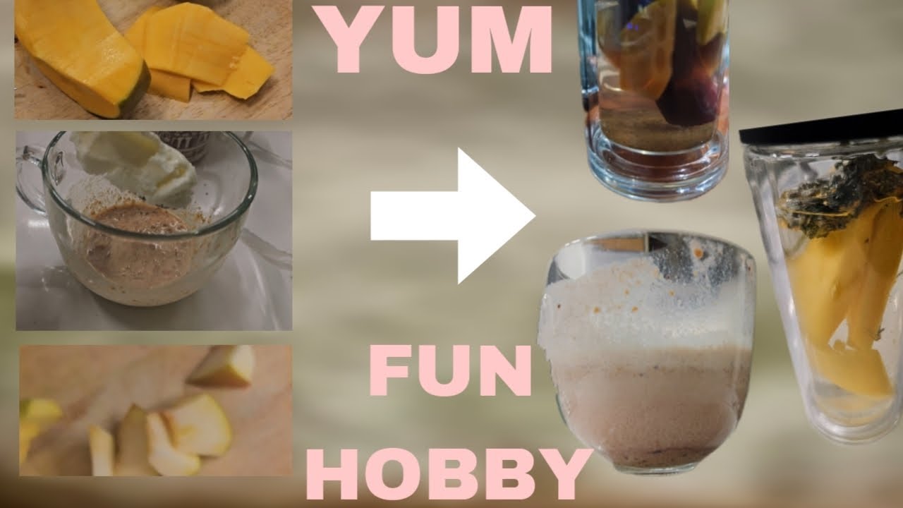 Trying out fun drink making hobby