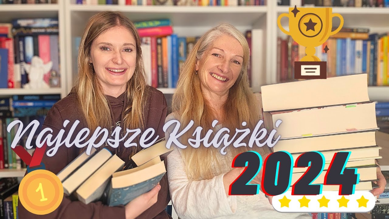 📚✨Najlepsze książki 2024 🥇Podsumowanie roku 🎉❤️RANKING