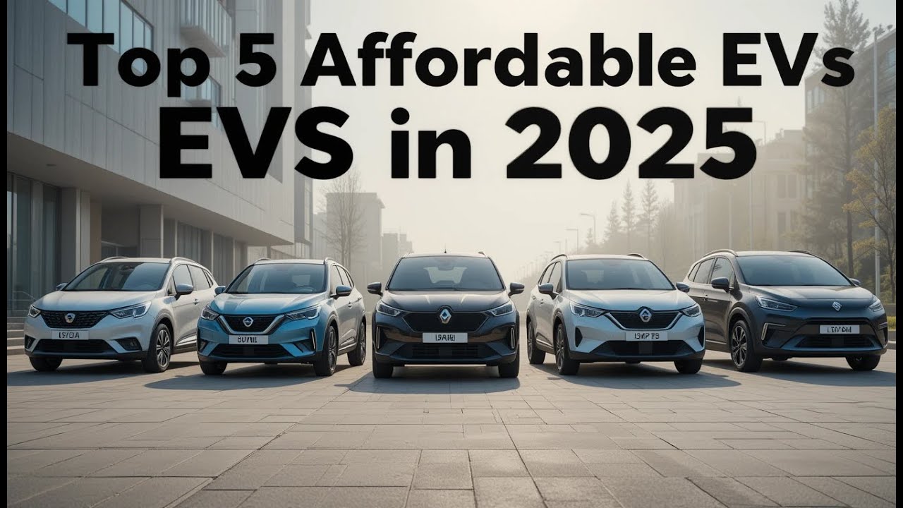 Top 5 Affordable EVs in 2025 | Best Budget Electric Cars