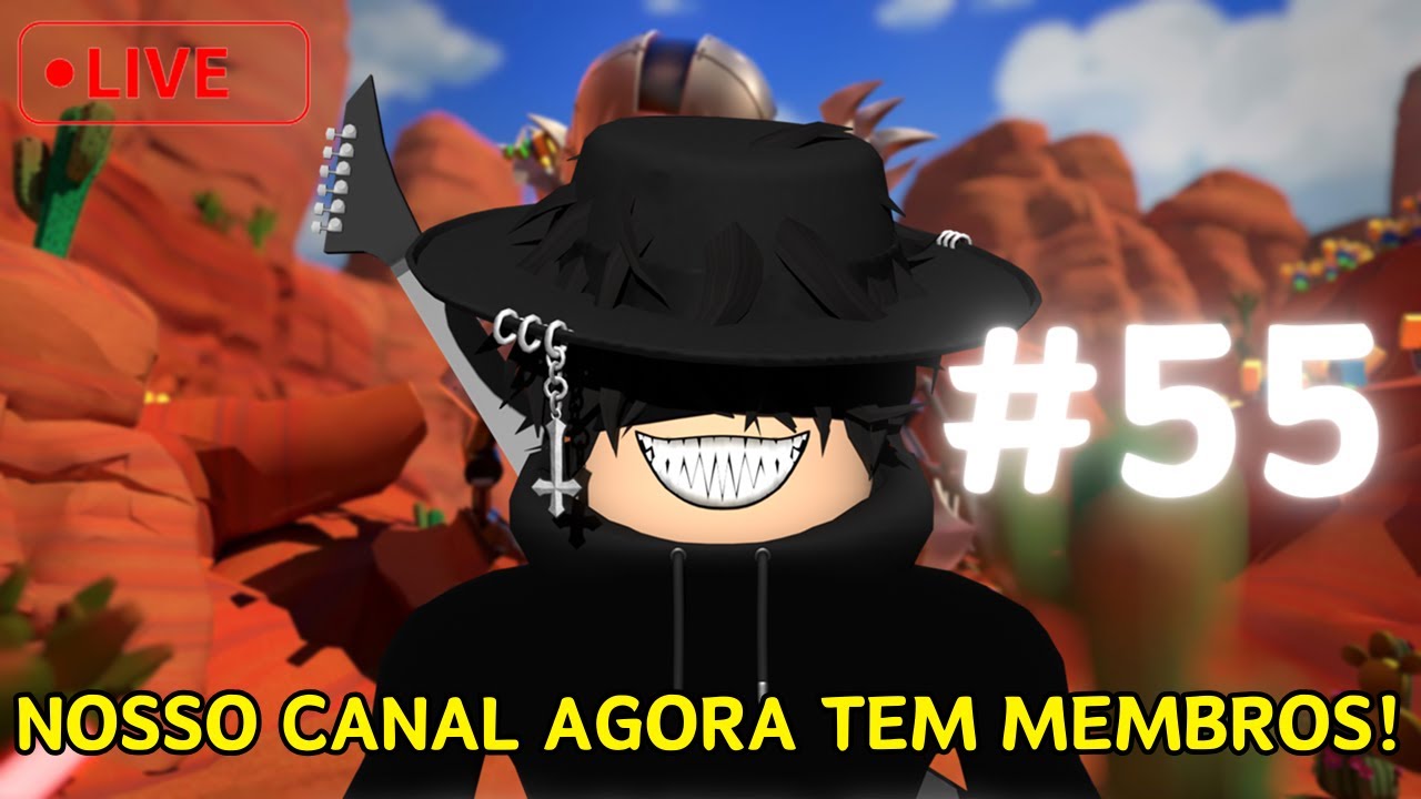 LIVE CAIU MAS VOLTEI! BORA JOGAR MAIS UM POUCO! - LIVE #55