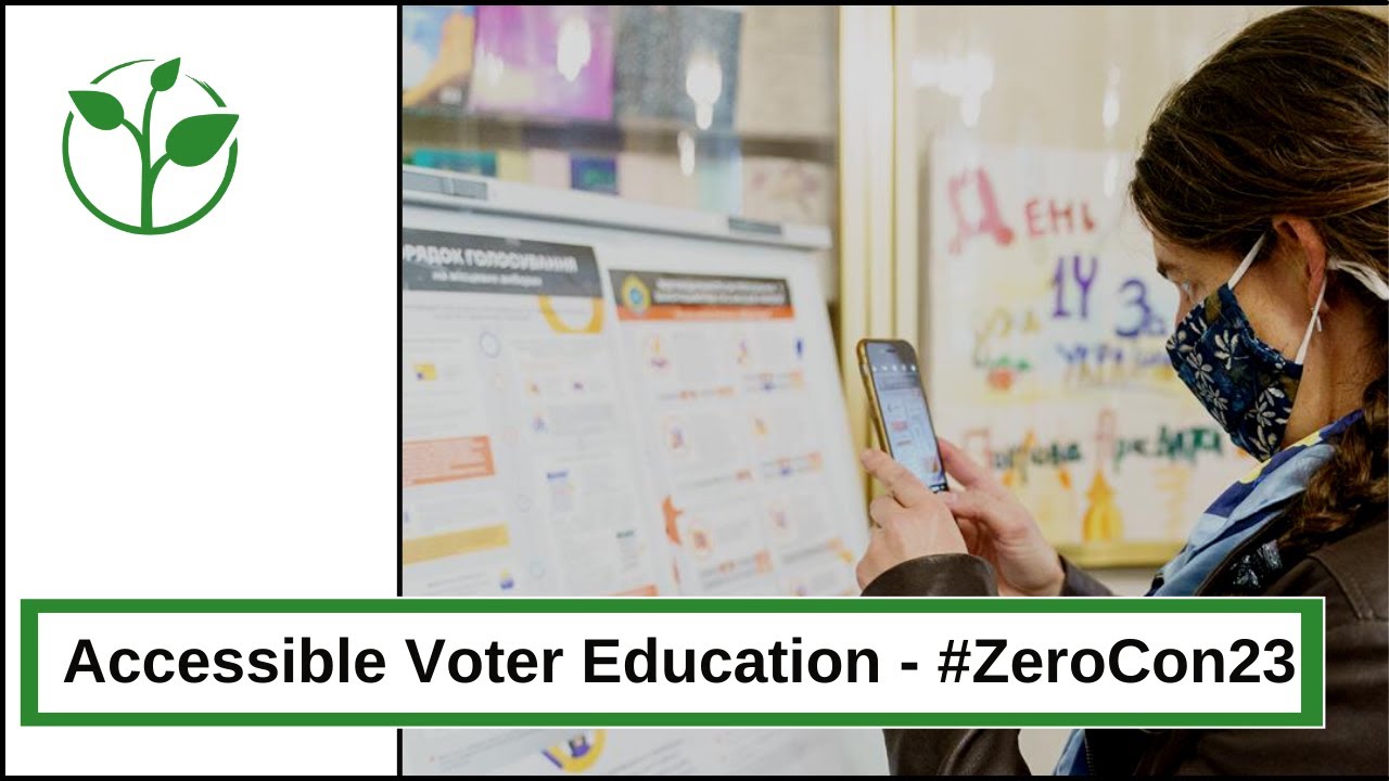 IFES and the Central Election Commission (CEC) of Ukraine: Accessible Voter Education in Ukraine