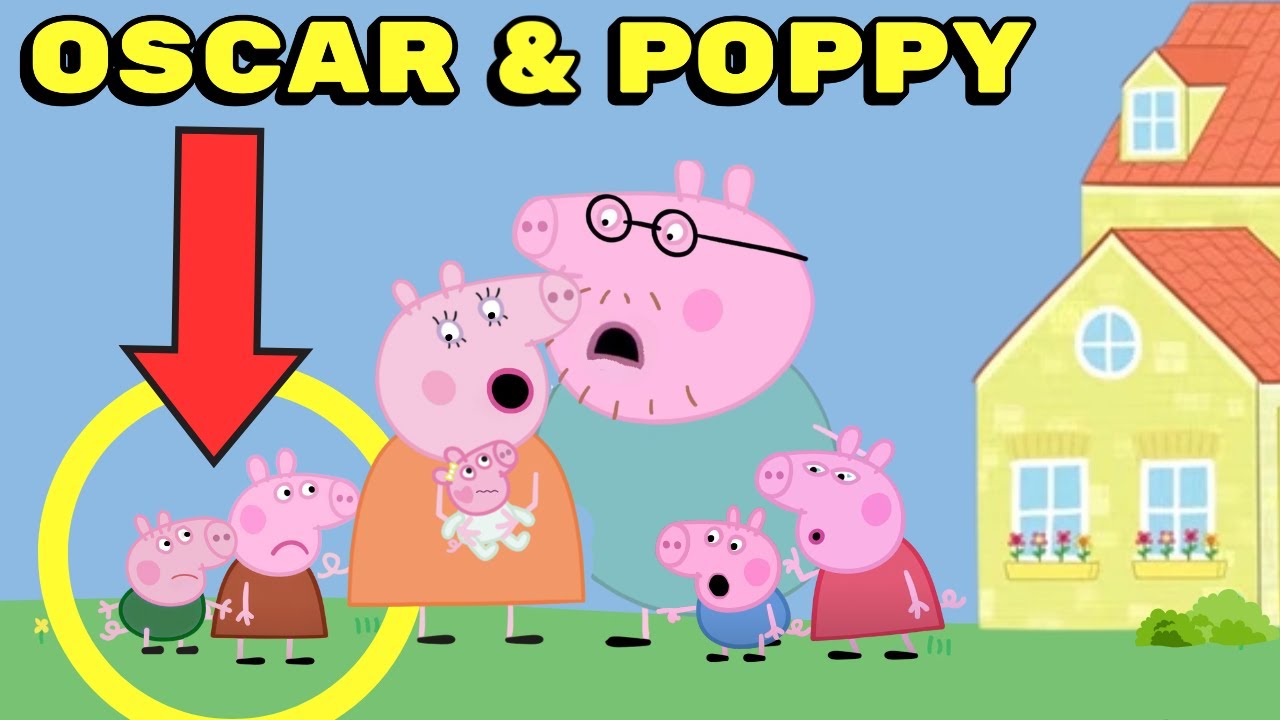 The 5 SECRET CHILDREN In The PIG Family! Peppa Pig Theory