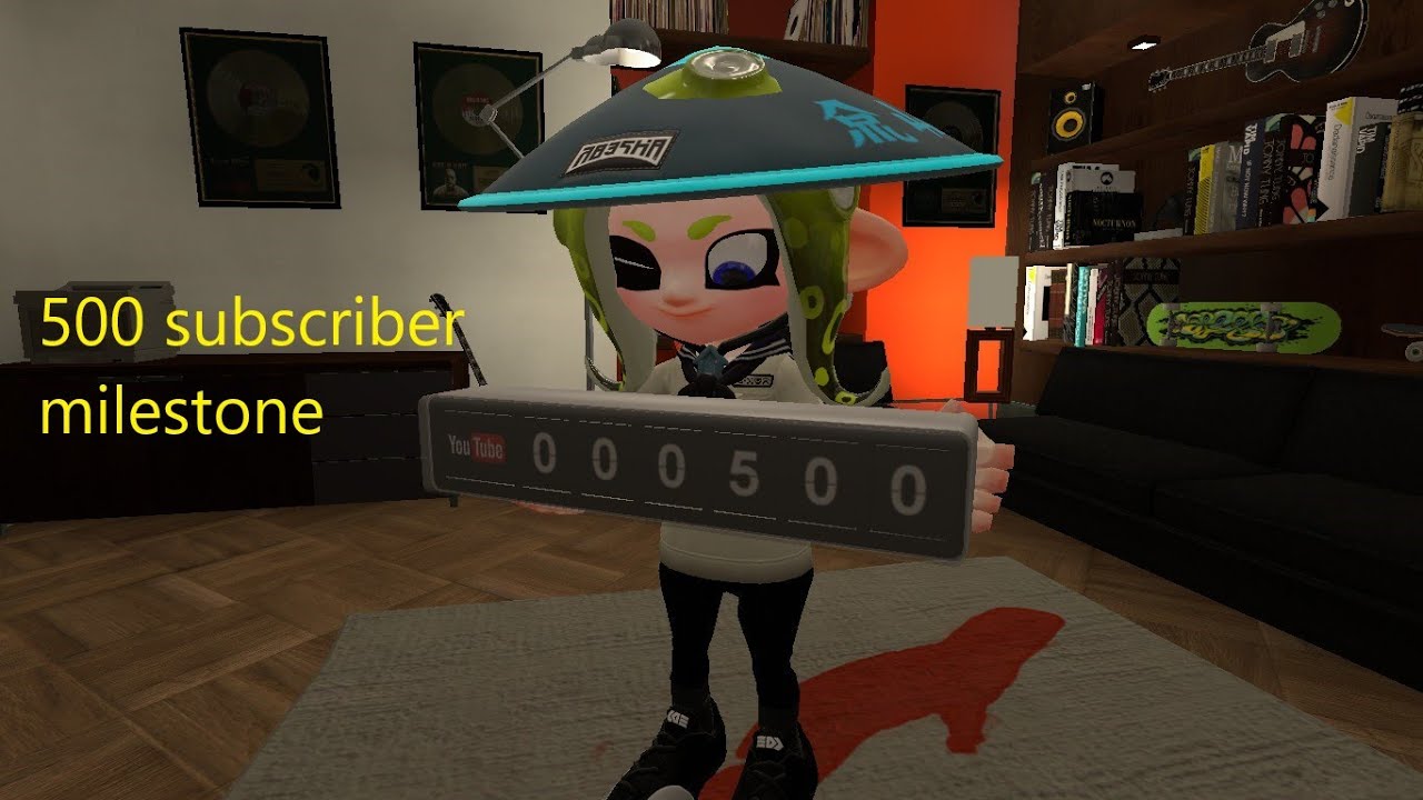 luckyz 500 subcriber milestone
