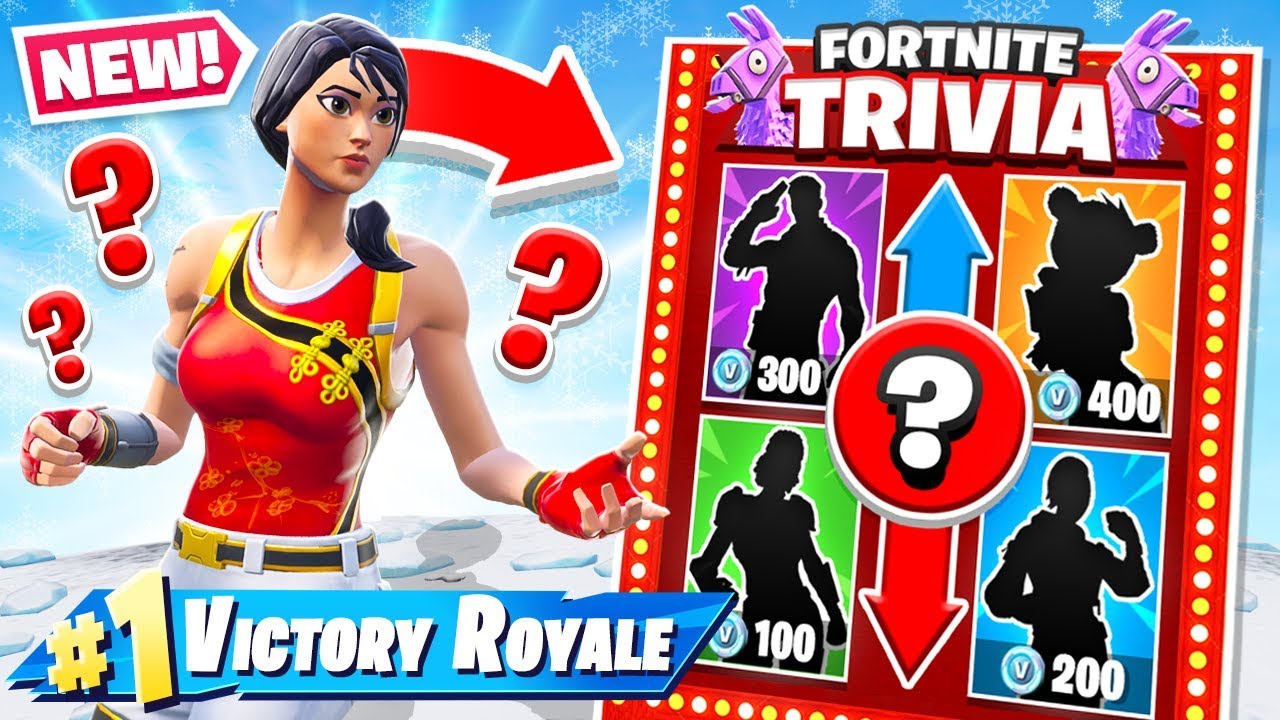 KNOW FORTNITE TRIVIA? WIN LOOT! *NEW* Game Mode in Fortnite