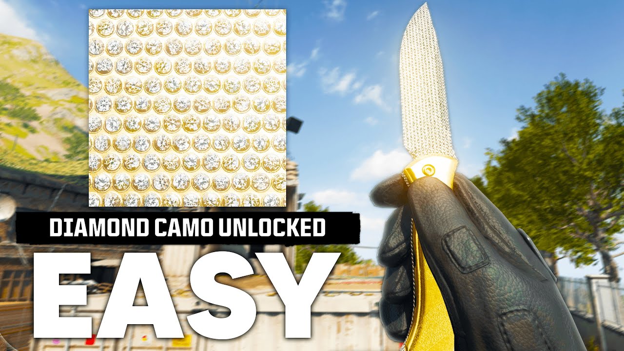 Как быстро открыть алмазный камуфляж для ближнего боя в Black Ops 6