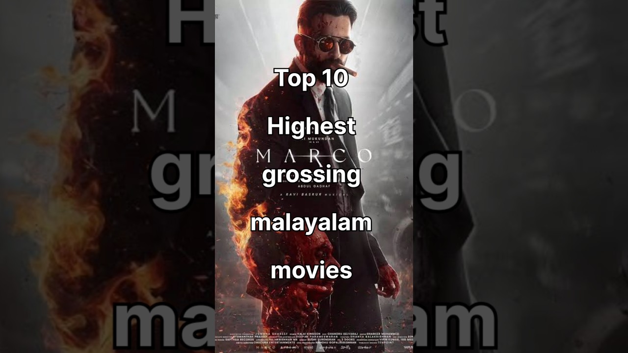 Top 10 highest grossing malayalam movies #malayalammovies#trending#boxofficecollection
