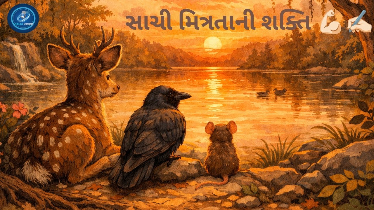 સાચી મિત્રતાની શક્તિ 🤝✨#visualstorytelling #motivation #moralstories 