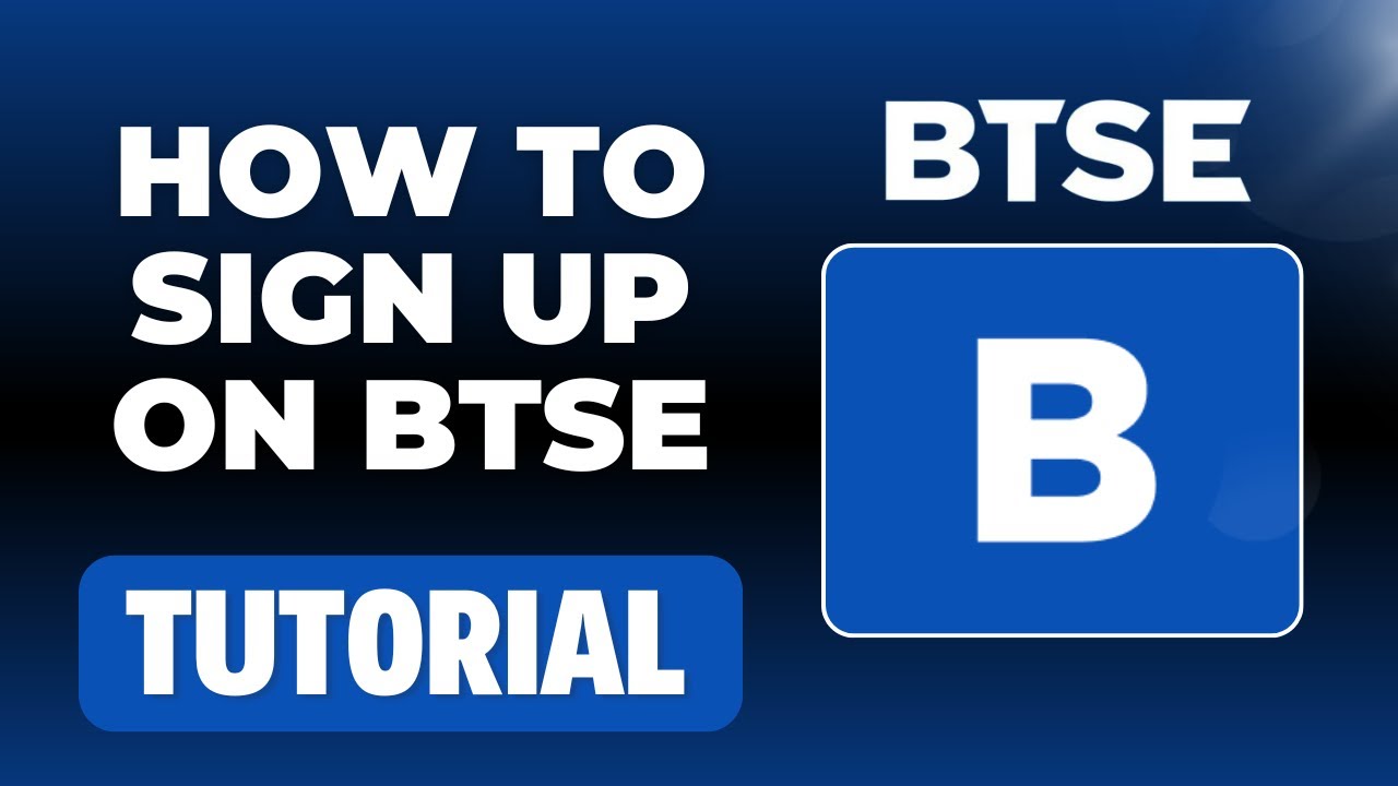 BTSE - How to create an account on BTSE (Step-by-Step BTSE Sign Up Tutorial)