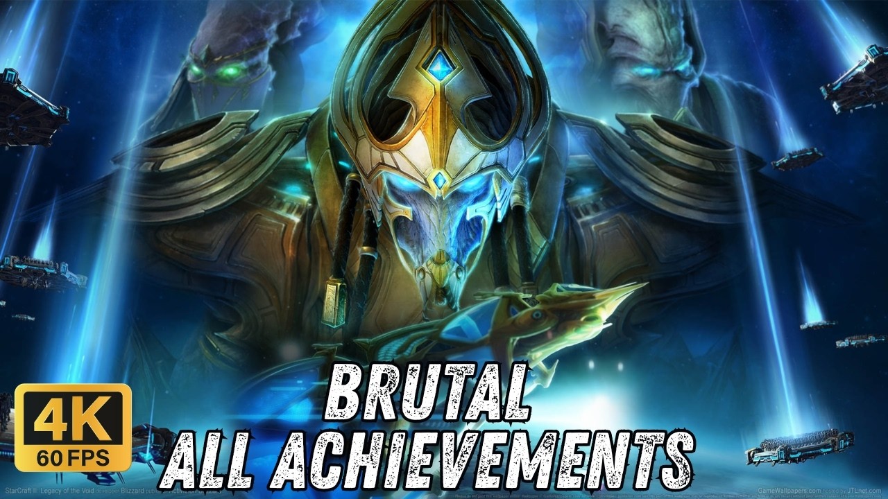StarCraft II: Legacy of the Void Campaign Brutal All Achievements (4K60FPS No Commentary)