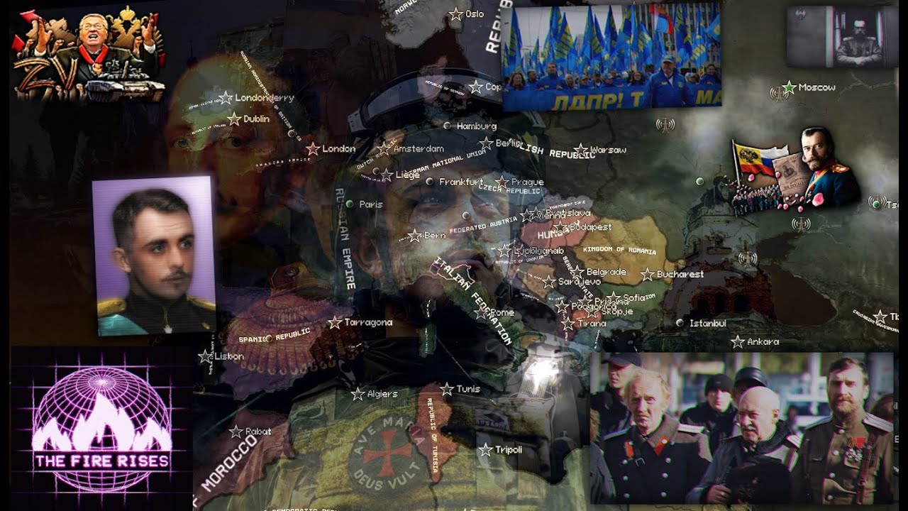 Russia We Brought Back: LDPR - Tsarist Russia Returns, Nicholas II Avenged! - The Fire Rises - HOI4