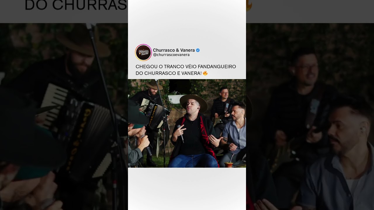 PORQUE O CHURRASCO É DO SUL, E A VANERA TAMBÉM!! 🔥🔥 