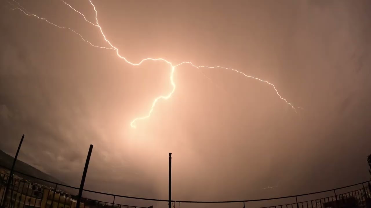 Thunderstorm Athens 28-11-2025, music by direct grooves.