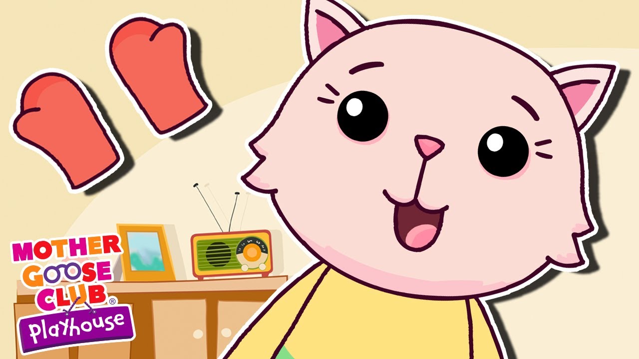 Three Little Kittens + More | Mother Goose Club Cartoons
