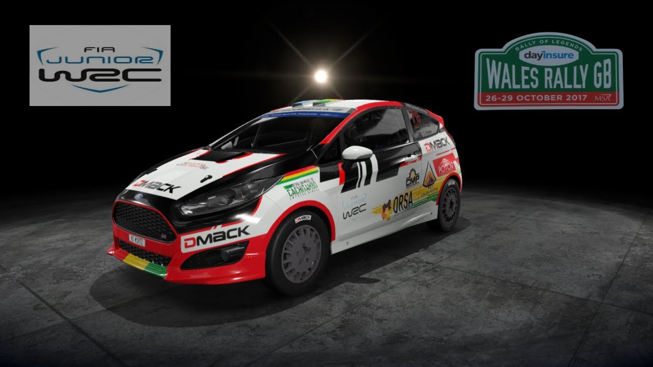 Ford Fiesta R2 Junior WRC - Rally Wales !!