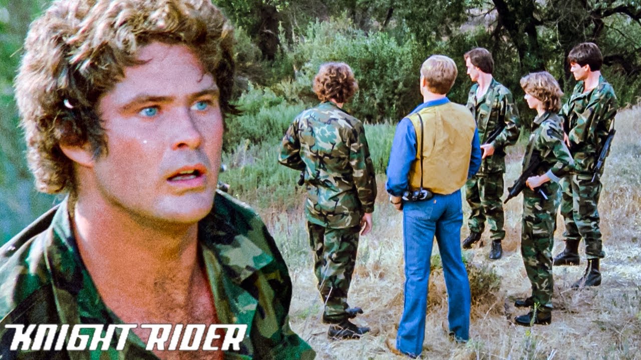 Scharfe Schüsse auf Michael beim Spezialtraining | Knight Rider Deutschland