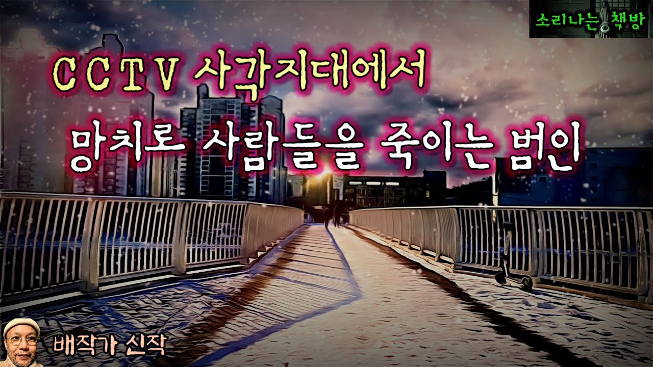 CCTV 사각지대에서만 사람들을 죽이는 범인_탐정 안강산 67화 (오디오북|자막) Detective 推理小説 すいりしょうせつ [공포 미스테리 극장] 소리나는 책방 창작 스토리