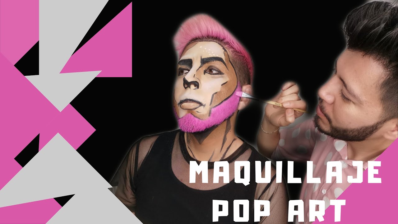 Maquillaje Pop Art (cómic) Paso a Paso