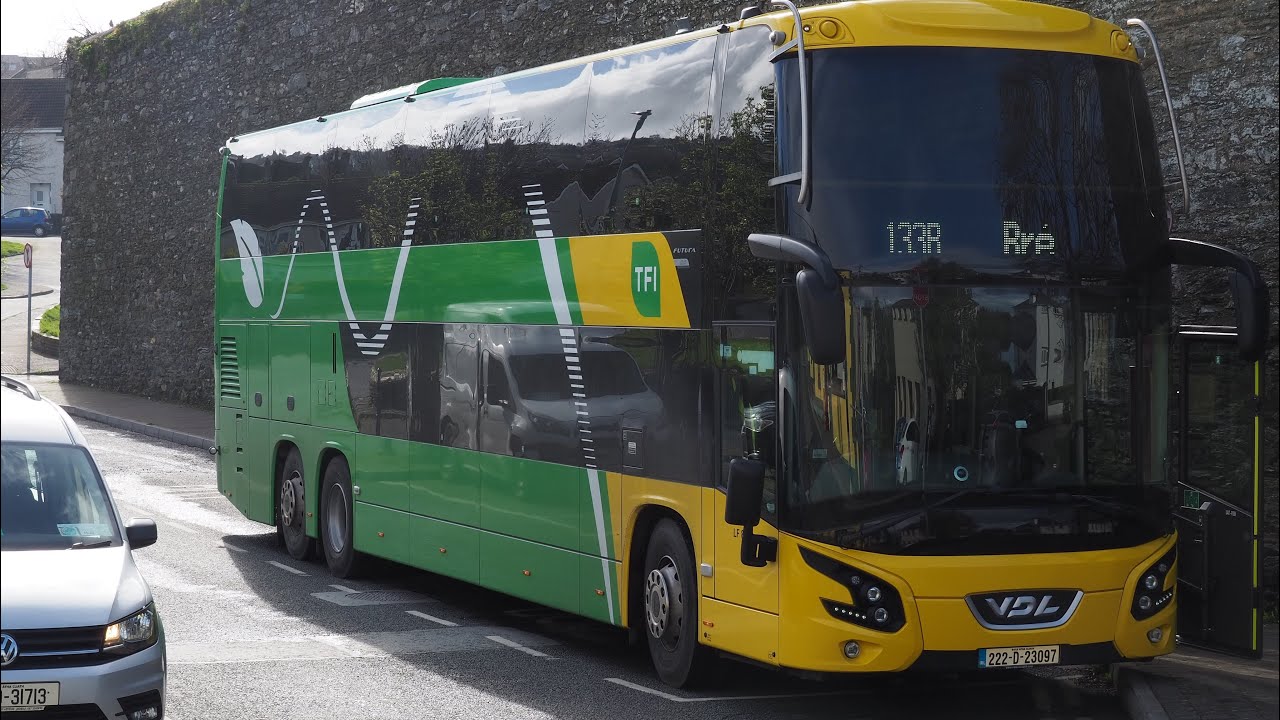 Route Visual | Ride Onboard Bus Eireann VDL Futura FDD2 (LF812) on route 133B towards Bray