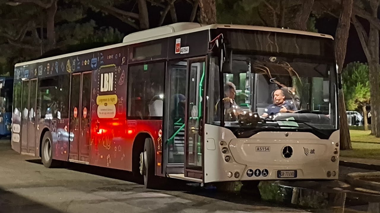 Bus ride: linea LBN2 con Mercedes-Benz Conecto [MATR. A5154]