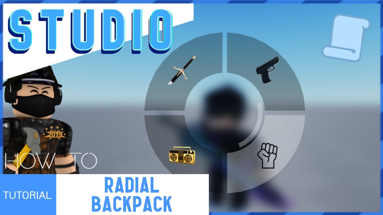 ROBLOX STUDIO | Как сделать радиальное меню рюкзака [Как в GTA V!]
