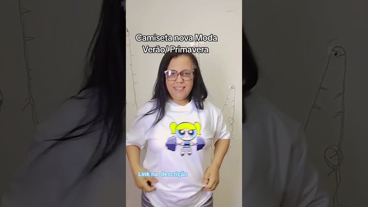 camiseta menina super poderosa 