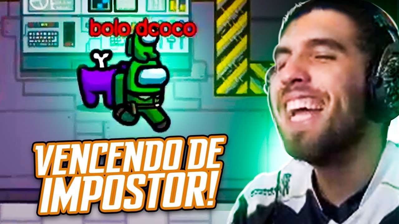 O MAIOR MENTIROSO DO AMONG US! VENCENDO DE IMPOSTOR!
