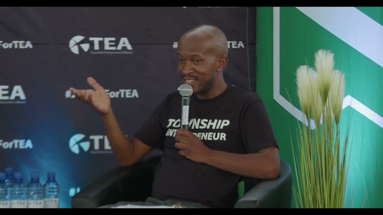 Matshepo Molotsi talking about Small & Grow Big Workshop #JoinUsFor TEA - Mahikeng, NW