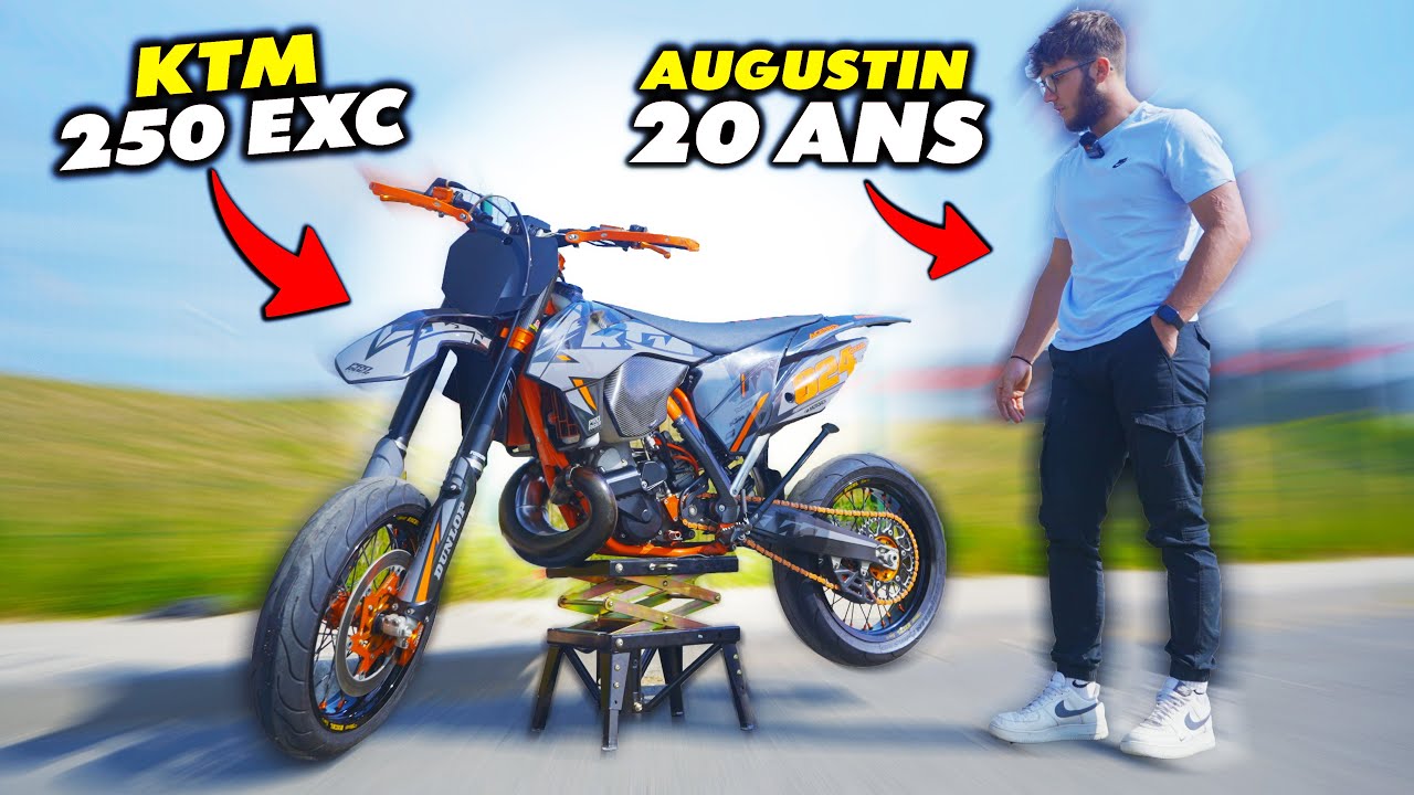 Augustin, 20 ans, mécanicien moto & supermot ! 💯