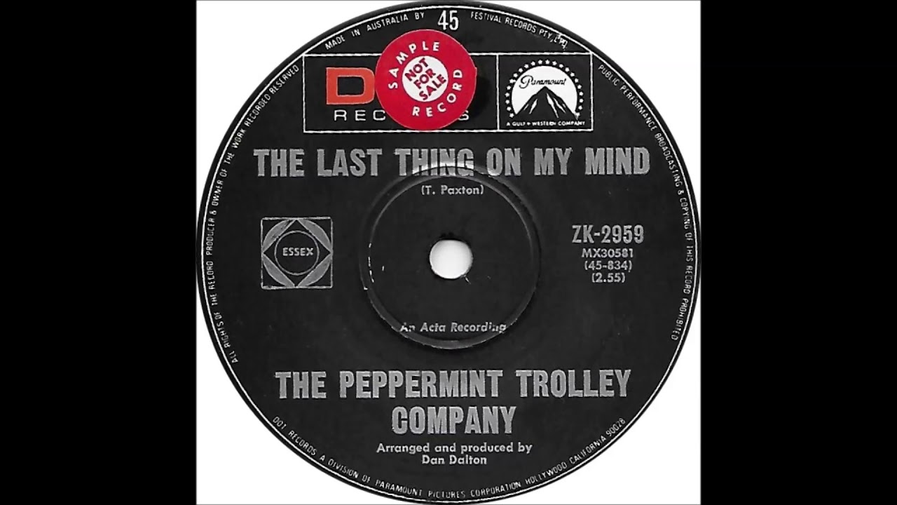 Peppermint Trolley Co   The Last Thing On My Mind mp3