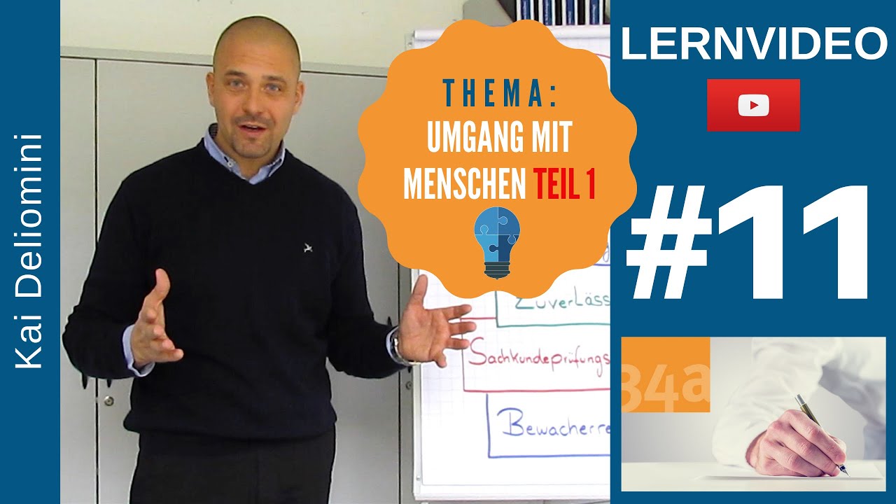34a-Prüfung: Umgang mit Menschen | Teil 1