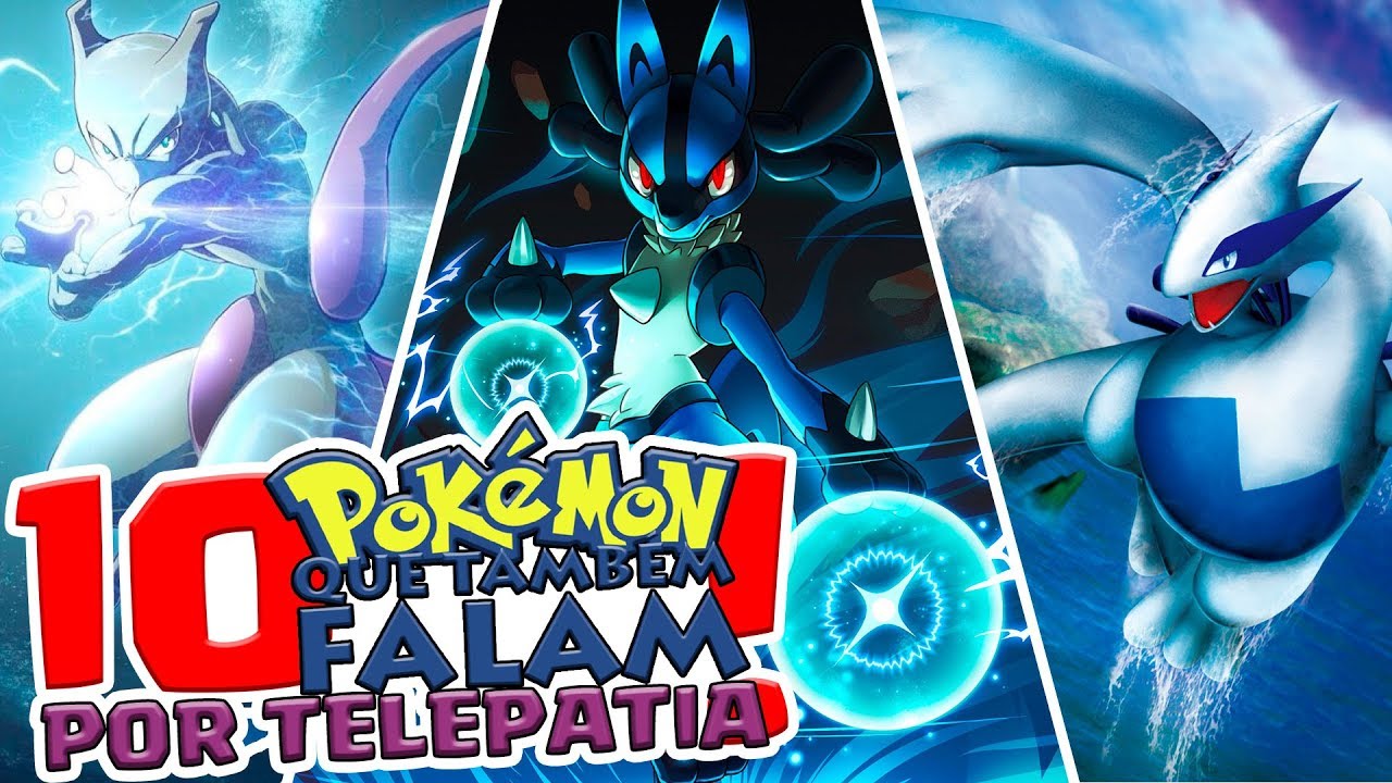 10 OUTROS POKÉMON QUE FALAM POR TELEPATIA