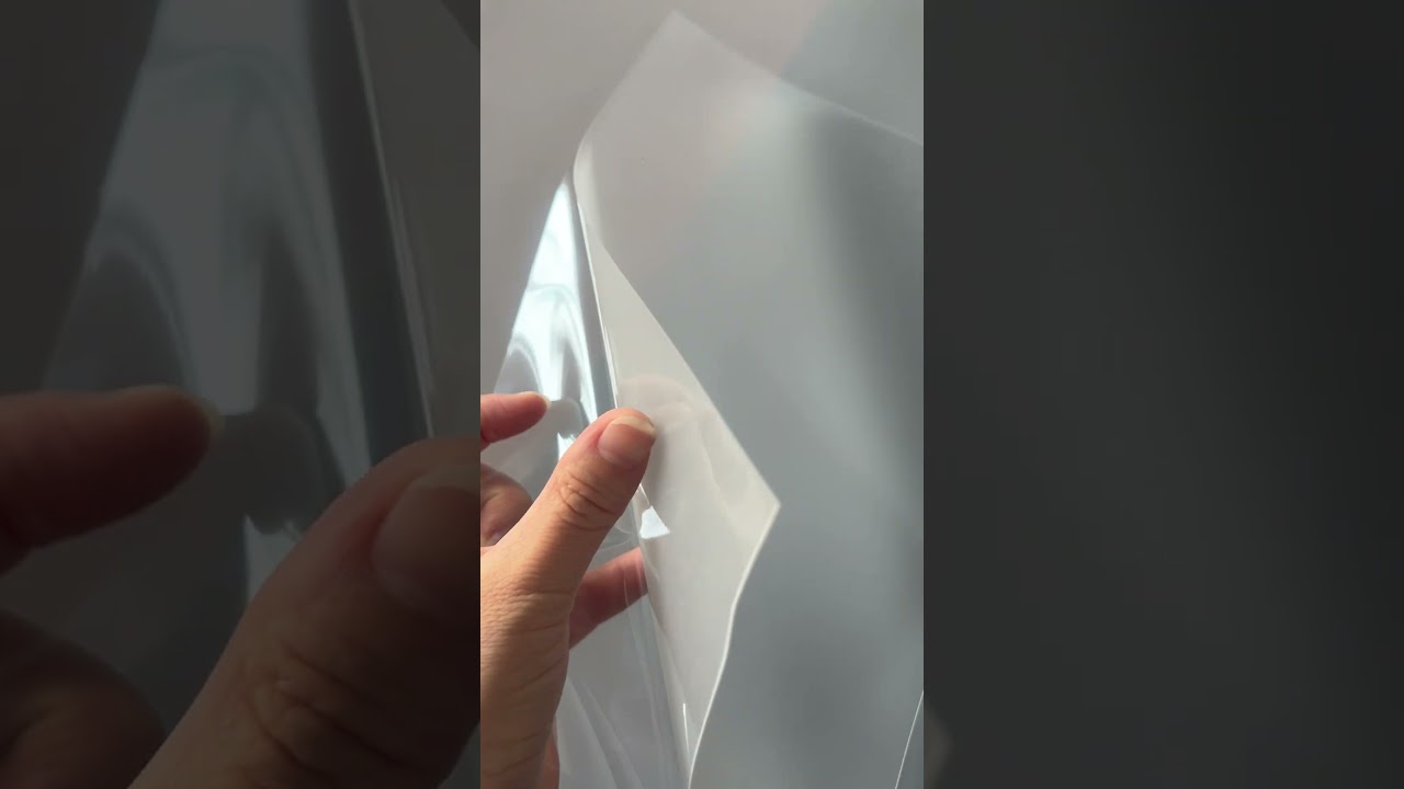 0.3mm One-Side Matte PP Film with 100&mu;m PET Liner | Scratch-Resistant & Durable Protective Film