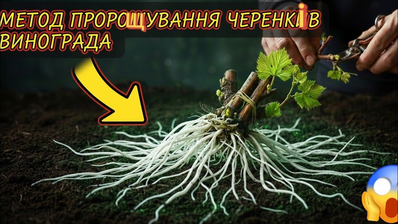  Методи пророщування  черенків винограда #виноградникхерсона  #виноградник #grapes 