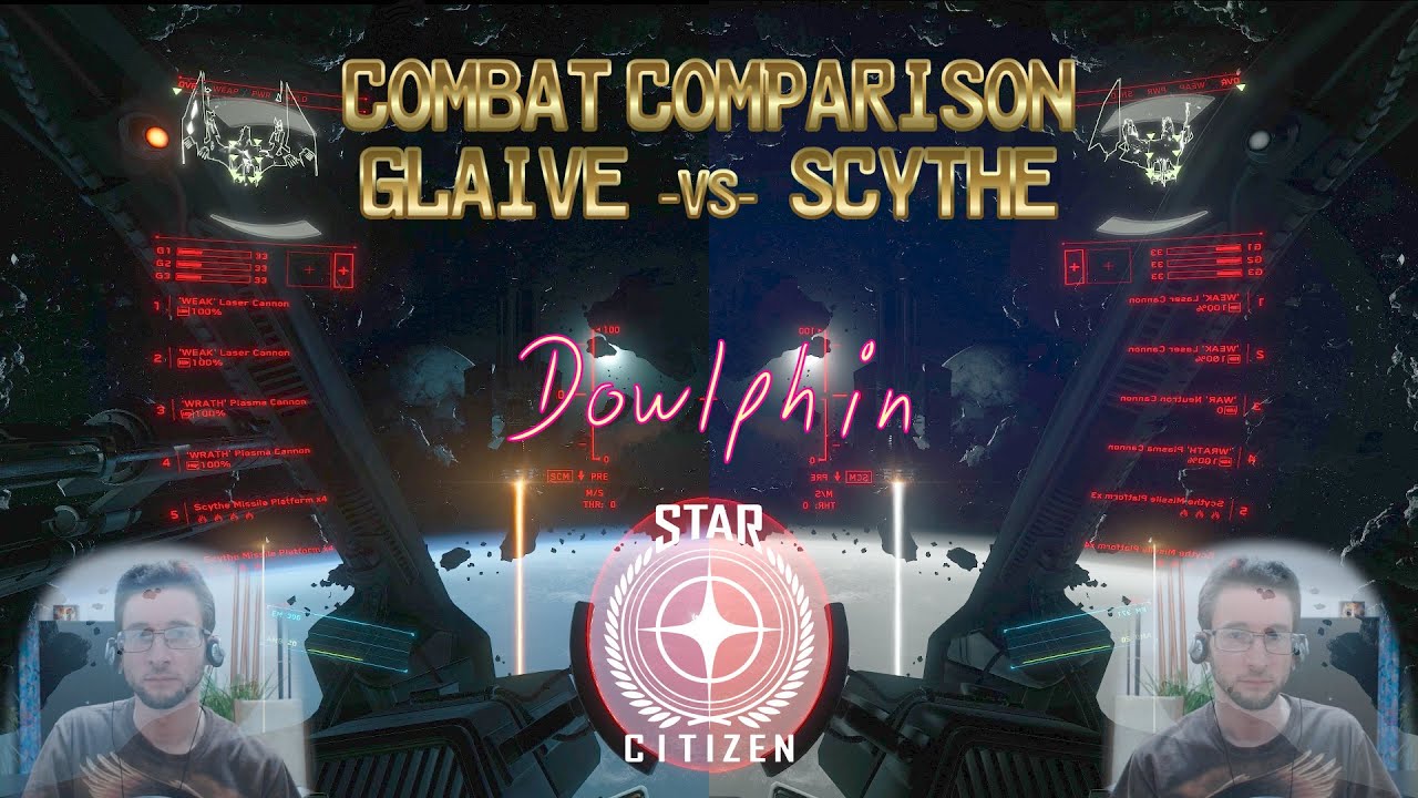Star Citizen - Combat comparison Glaive vs. Scythe