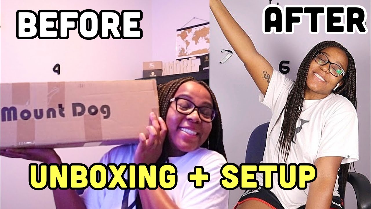 MOUNTDOG SoftBox Lighting Kit unboxing + setup // what I use to film my YouTube videos