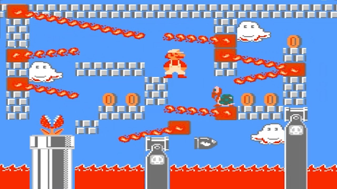 Super Mario Bros HD: The Lost Levels: WORLD 9 (HARD MODE)