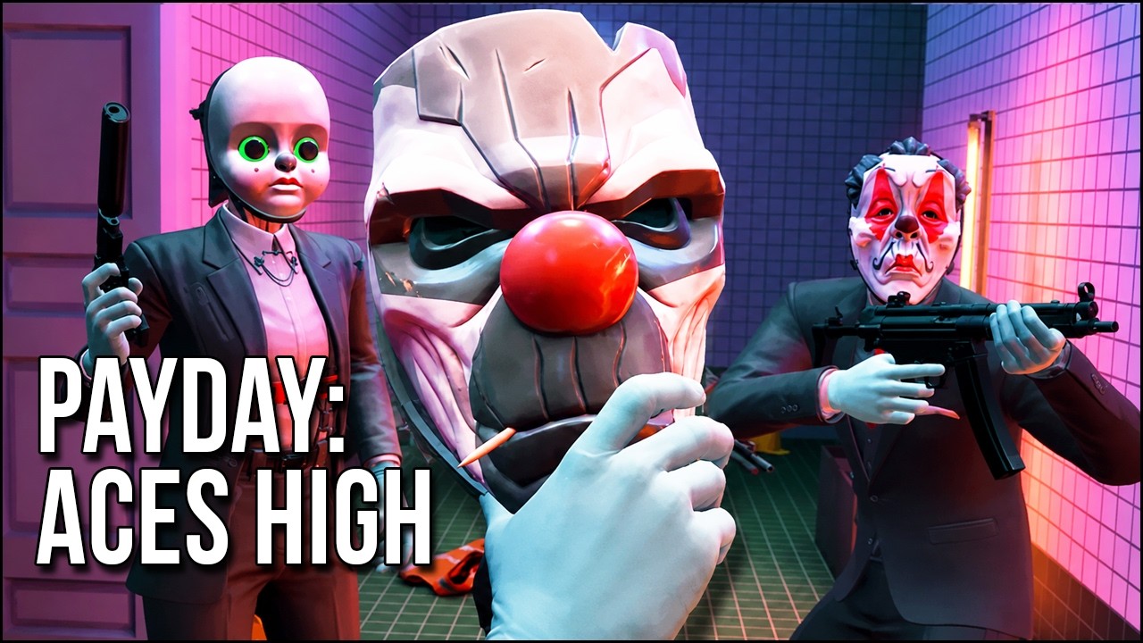 PAYDAY: Aces High | I Recruited Help For The Hardest Difficulty Heist... It Was Insane!