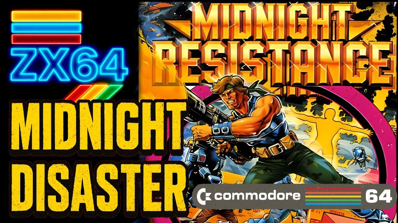 Midnight Resistance C64 &ndash; Banger Music, Awful Controls 🎶