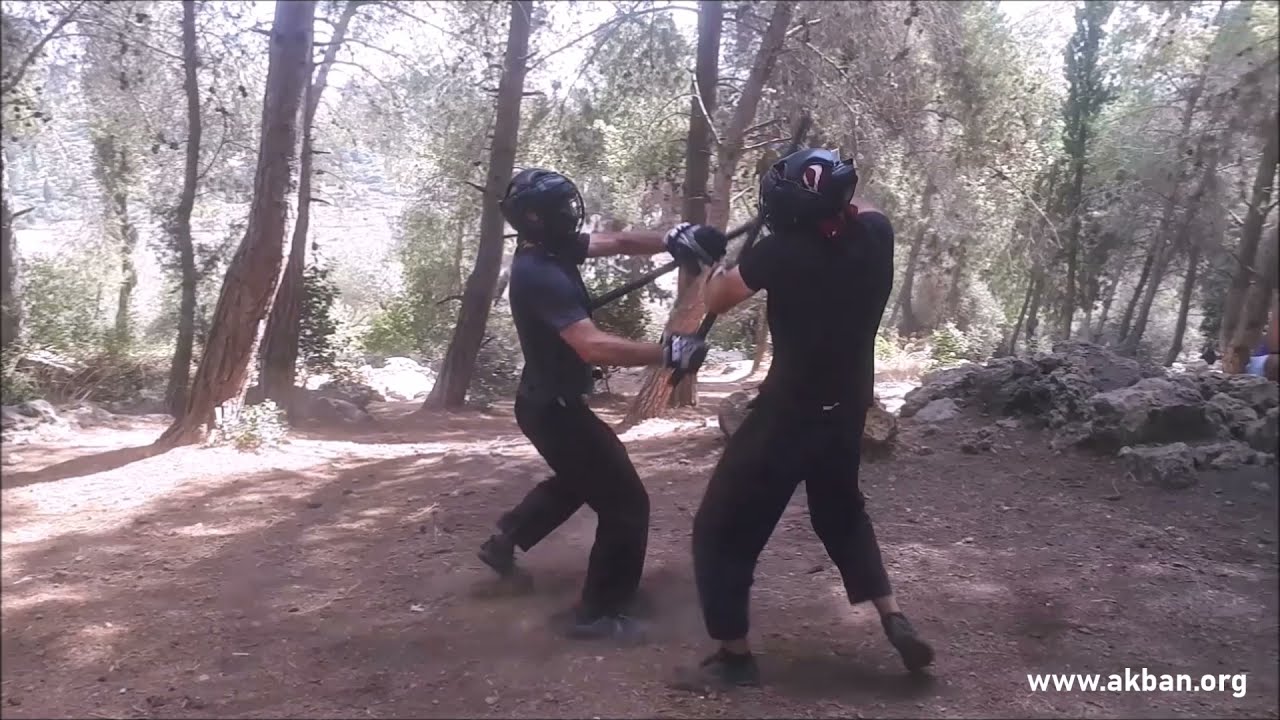 Hanbo fighting, the only Ninjutsu stick sparring tutorial in the cosmos 