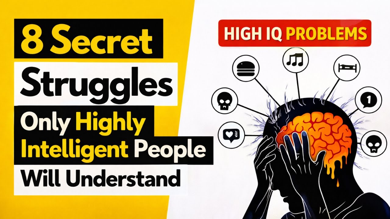 8 Secret Struggles Only Highly Intelligent People Will Understand