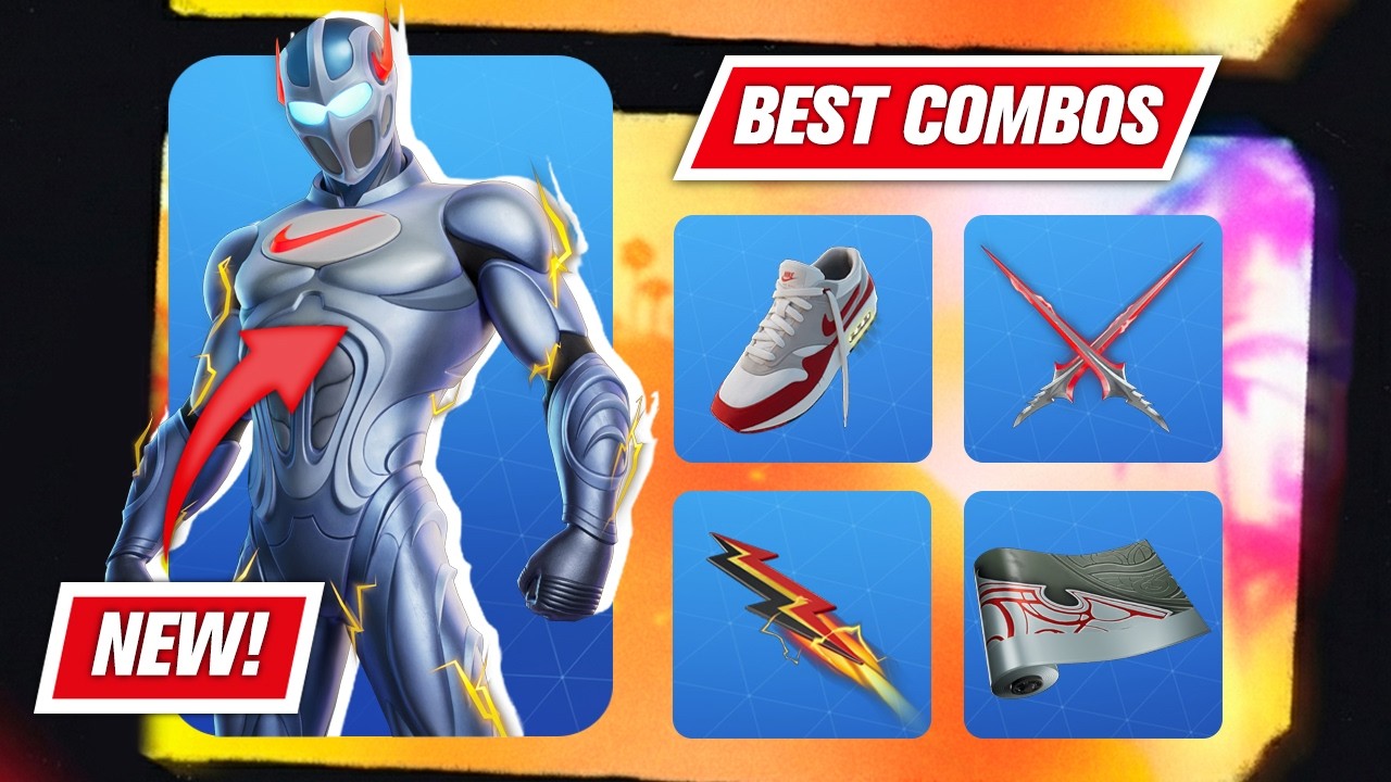 SWOOSHMAN *BEST* COMBOS - Fortnite