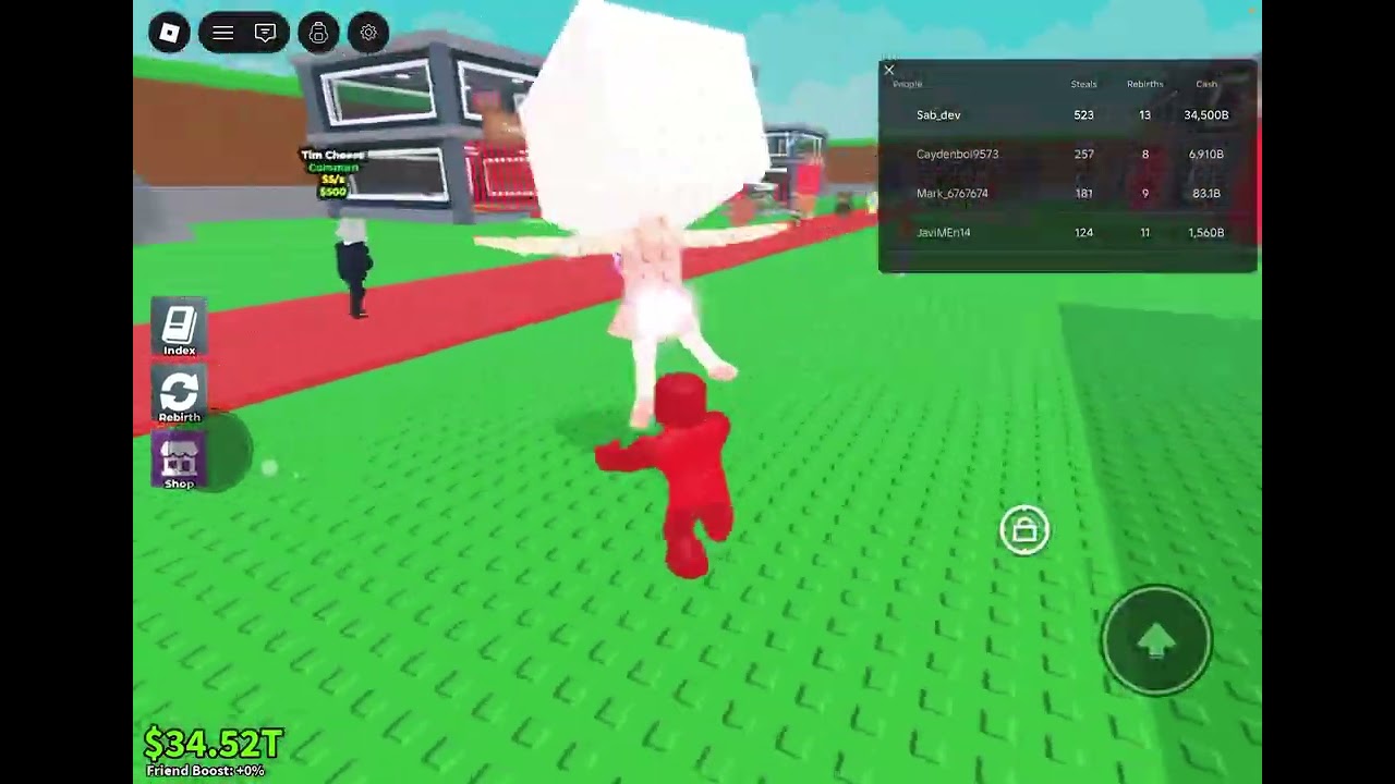 Hooping servers in steal a brain rot