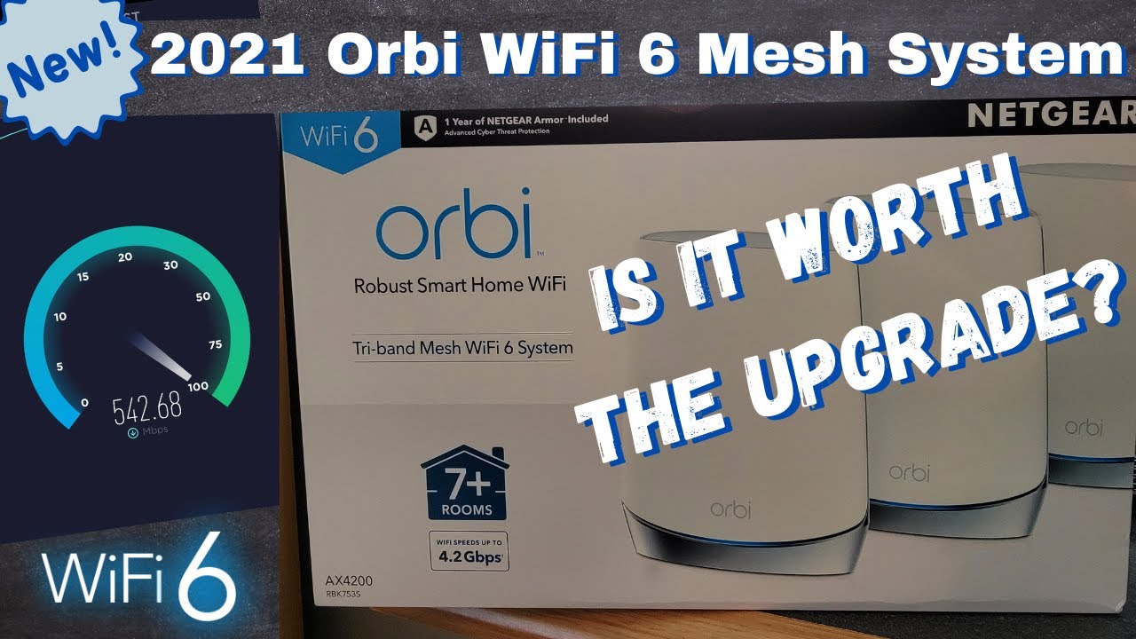 Наш ЛУЧШИЙ Wi-Fi! - Новая трехдиапазонная 6-ячеистая система Wi-Fi Orbi AX4200