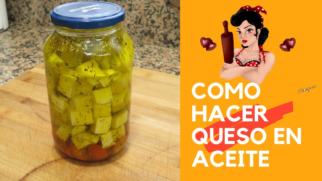 QUESO EN ACEITE CON ESPECIAS¡¡¡