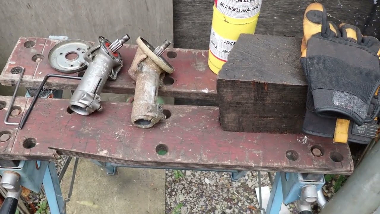 How to Strip Stihl FS460 Angle Gears