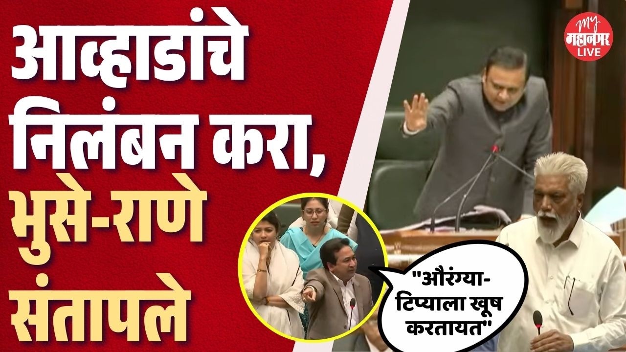 शिवरायांबद्दल अपमानास्पद विधान, सभागृह आव्हाडांवर संतापले | Nitesh Rane On Jitendra Awhad