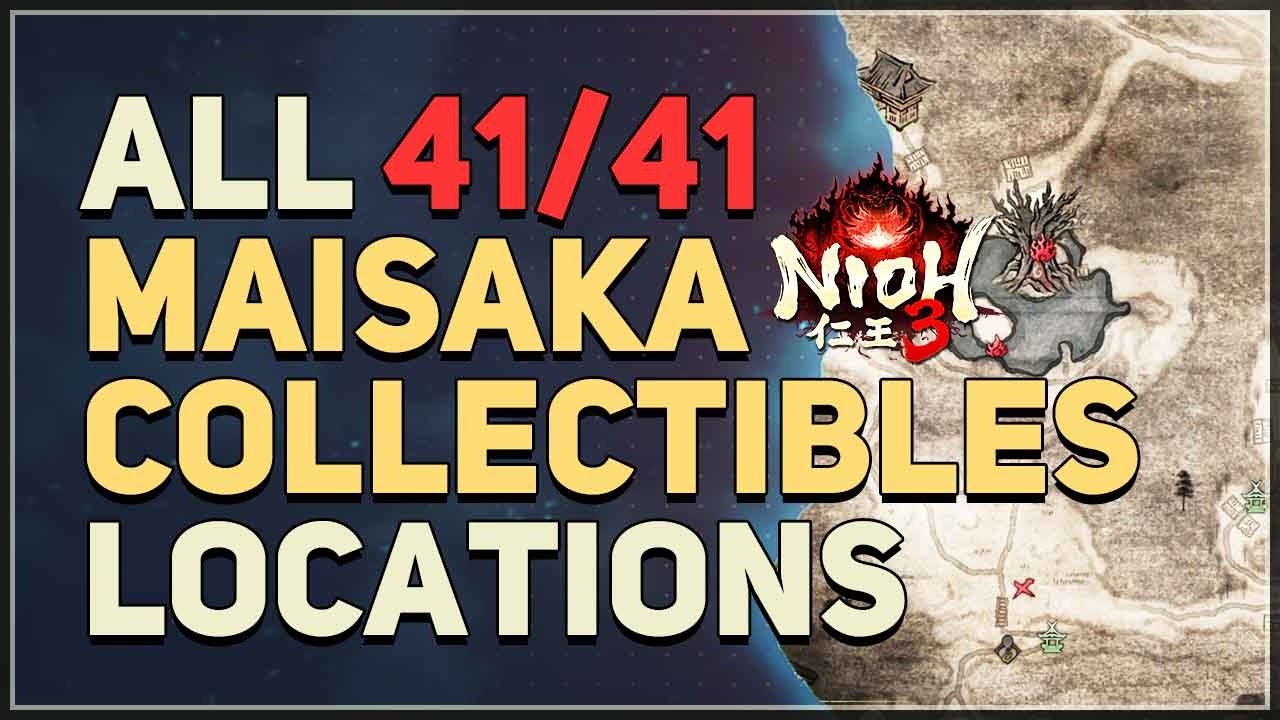 All 41 Maisaka Exploration Collectibles Nioh 3