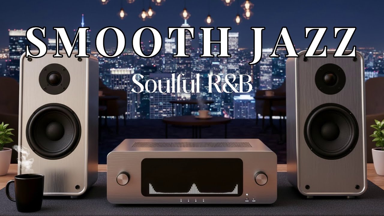 Cozy Smooth Jazz Lounge ☕ Soulful Background Music for Focus & Serenity